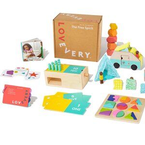 Lovevery Free Spirit Play Kit Items (Months 34, 35, 36)